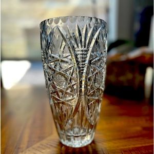 Vintage Crystal vase 1950’s